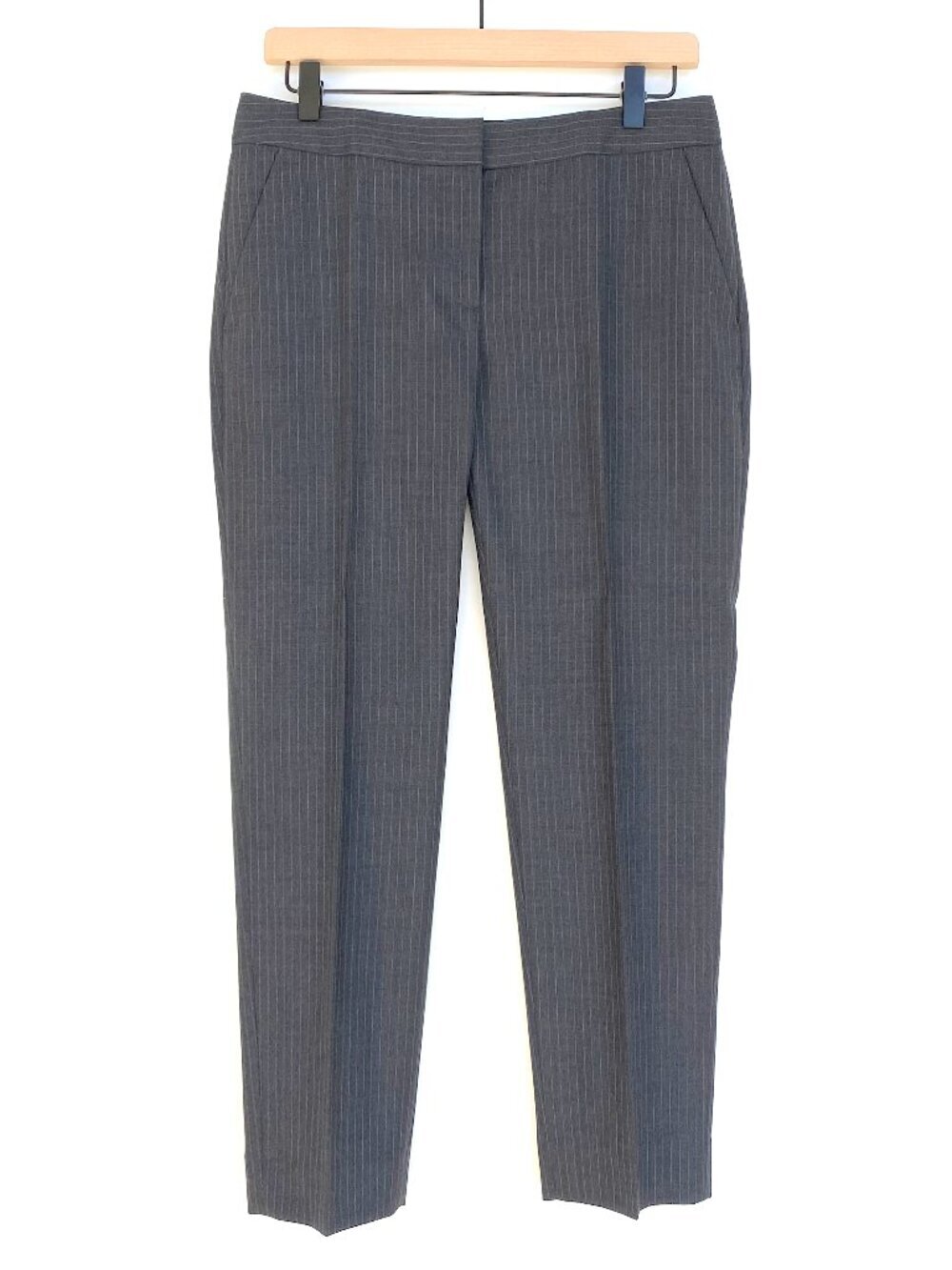 J.Crew 100% Wool Pinstripe Ankle Dress Pants Size 4